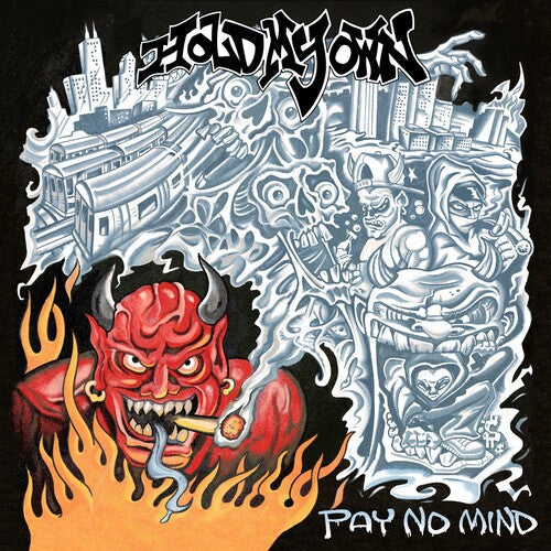 Hold My Own - (PRESALE 6/5/26) Pay No Mind (POSTER WHITE BLACK/RED SPLATTER VINYL) | Mint (M) Mint (M)-