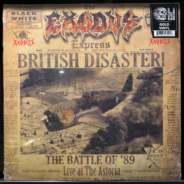 British Disaster! The Battle Of '89 (Live At The Astoria) (GOLD VINYL) | Mint (M) Mint (M)-