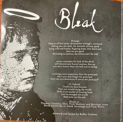 Bleak (10) - Bleak / Sovereign BLUE VINYL 7") | Mint (M) Mint (M)-