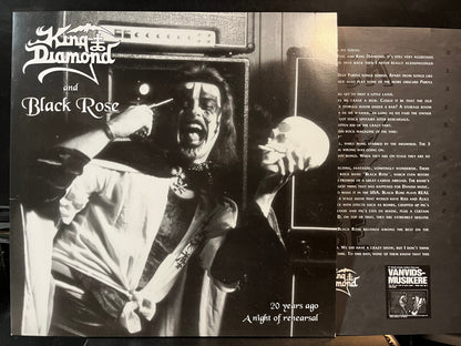 King Diamond & Black Rose - 20 Years Ago - A Night Of Rehearsal (BLACK VINYL LP NUMBERED ARCHAIC TEMPLE PRODUCTIONS TREASURE 003 2004) | USED Near Mint (NM or M-) Near Mint (NM)-