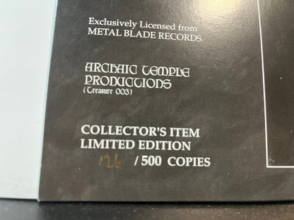 King Diamond & Black Rose - 20 Years Ago - A Night Of Rehearsal (BLACK VINYL LP NUMBERED ARCHAIC TEMPLE PRODUCTIONS TREASURE 003 2004) | USED Near Mint (NM or M-) Near Mint (NM)-