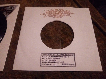 Carthage (7" VINYL) *TEST PRESSING* | Mint (M) Mint (M)-