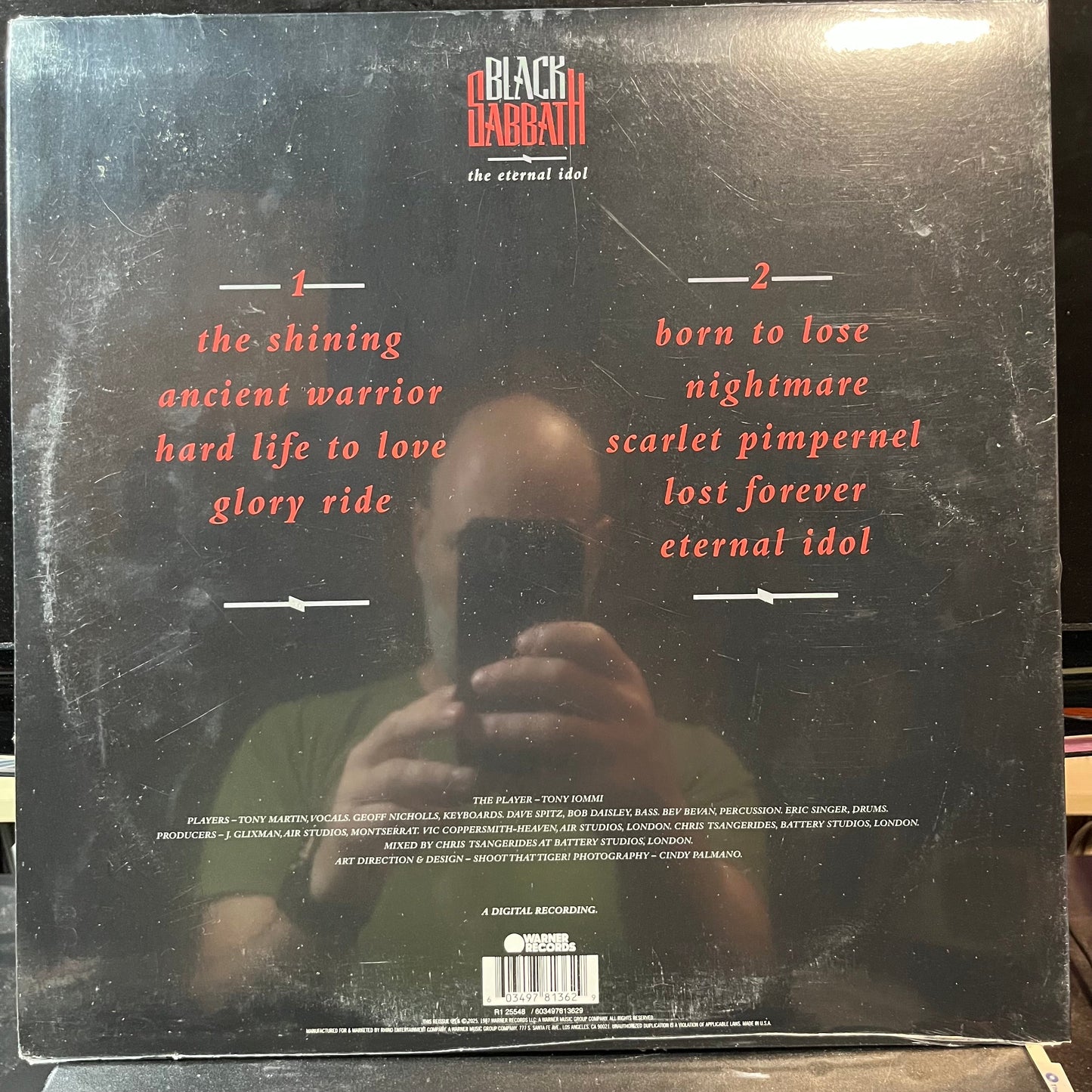 Black Sabbath - The Eternal Idol (VINYL LP Warner Records – 603497813629 2025) | Mint (M) Mint (M)-