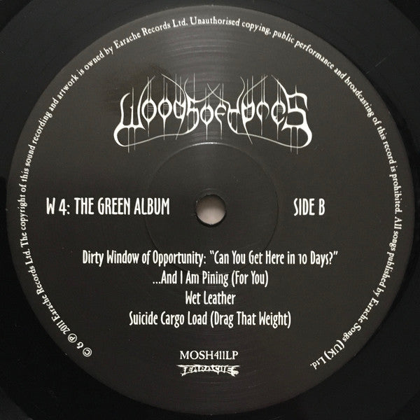 Woods Of Ypres - Woods 4: The Green Album (VINYL) |-