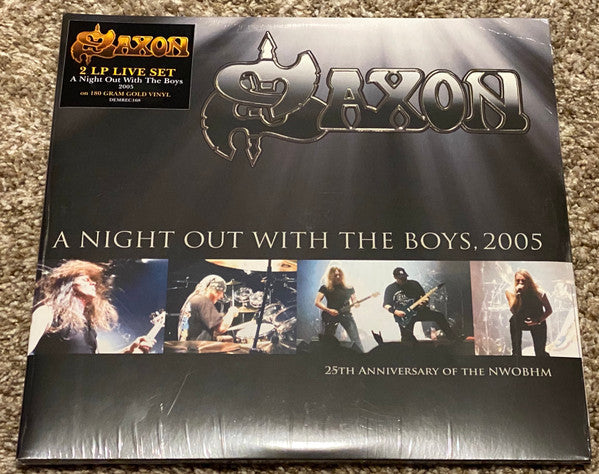 Saxon - A Night Out With The Boys, 2005 (2xVINYL) | Mint (M) Mint (M)-