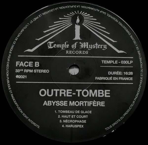 Abysse Mortifère (VINYL) | Mint (M) Mint (M)-