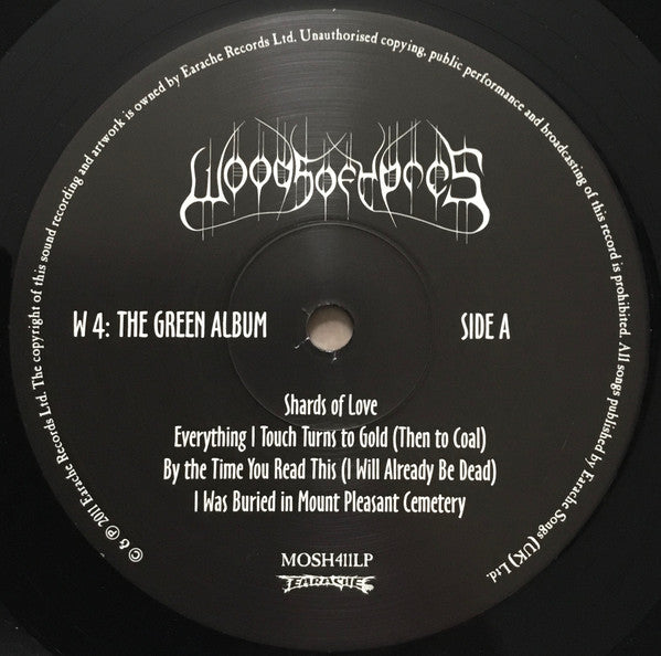 Woods Of Ypres - Woods 4: The Green Album (VINYL) |-