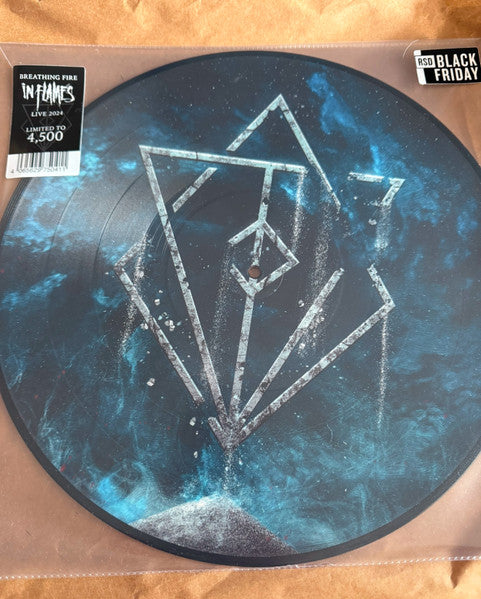 In Flames - Breathing Fire - In Flames Live 2024 (BF 2025 RSD PICTURE VINYL) | Mint (M) Mint (M)-