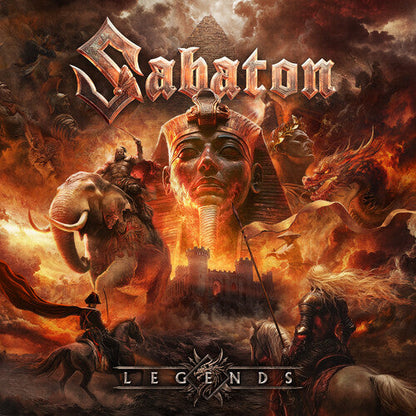 Sabaton - Legends [Templars Edition] [IEX] (GLACIAL MIST MARBLE VINYL) | Mint (M) Mint (M)-
