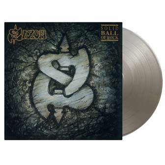 Saxon - Solid Ball Of Rock (SILVER VINYL) |-