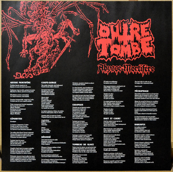 Abysse Mortifère (VINYL) | Mint (M) Mint (M)-