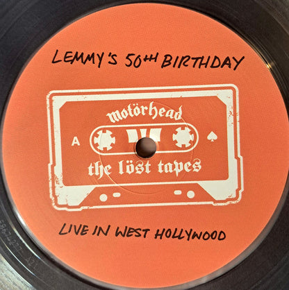 Motorhead - Lost Tapes Vol. 7: Lemmy's 50th Birthday, Live In West Hollywood 1995 (RSD CLEAR VINYL 2xLP BMG RIGHTS MANAGEMEN 2026) | NEW Mint (M) Mint (M)-