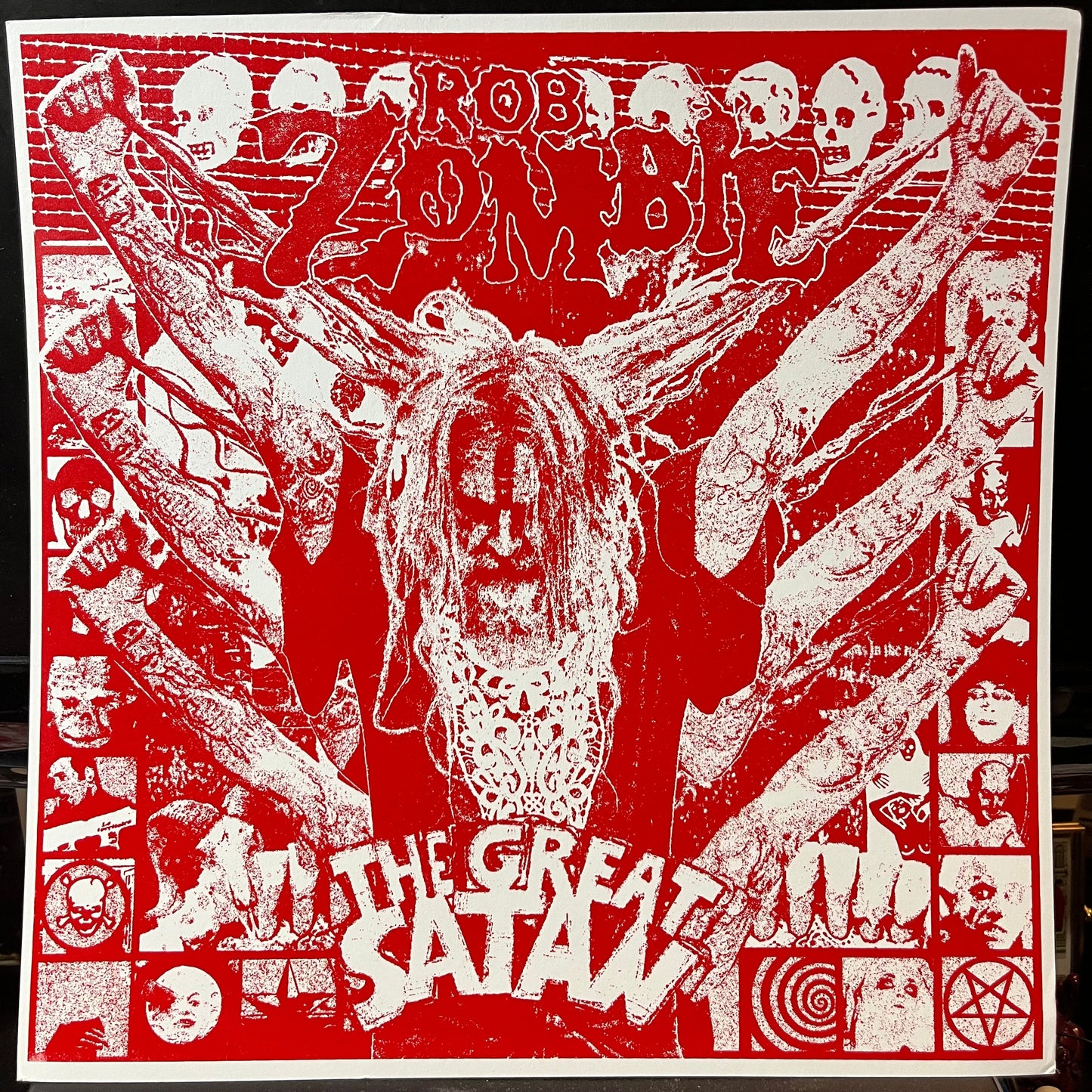 Rob Zombie - The Great Satan (NUMBERED OF 500 SCREEN PRINT 12X12") |-