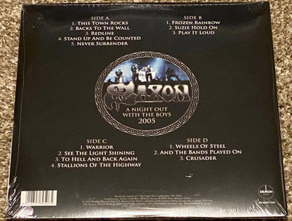 Saxon - A Night Out With The Boys, 2005 (2xVINYL) | Mint (M) Mint (M)-