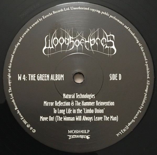 Woods Of Ypres - Woods 4: The Green Album (VINYL) |-