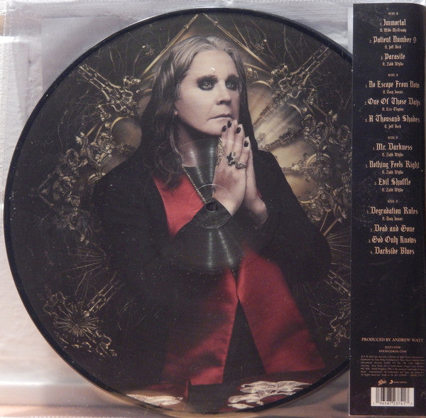 Ozzy Osbourne - Patient Number 9 (2xPICTURE VINYL) | Mint (M) Mint (M)-