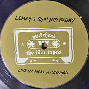 Motorhead - Lost Tapes Vol. 7: Lemmy's 50th Birthday, Live In West Hollywood 1995 (RSD CLEAR VINYL 2xLP BMG RIGHTS MANAGEMEN 2026) | NEW Mint (M) Mint (M)-