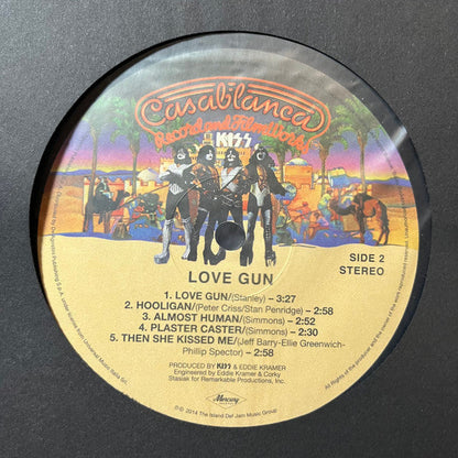 Kiss - Love Gun (UNOFFICIAL VINYL) | Near Mint (NM or M-) Excellent+ (EX+)-
