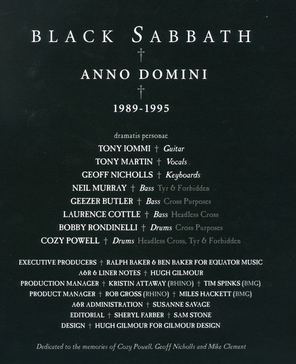 Anno Domini 1989-1995 (BOXSET) | Mint (M) Mint (M)-
