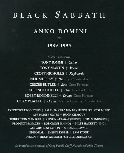 Anno Domini 1989-1995 (BOXSET) | Mint (M) Mint (M)-