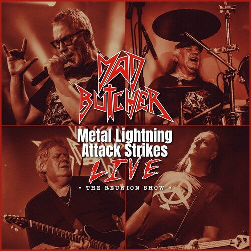 Mad Butcher - (PRESALE 6/26/26) Metal Lightning Attack Strikes Live - The Reunion Show (CD) | Mint (M) Mint (M)-