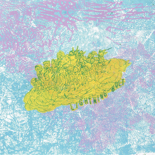 Lightning Bolt - Ride The Skies= (INDIE EXCLUSIVE, "PUKE F" GREEN VINYL) (Vinyl) | Mint (M) Mint (M)-