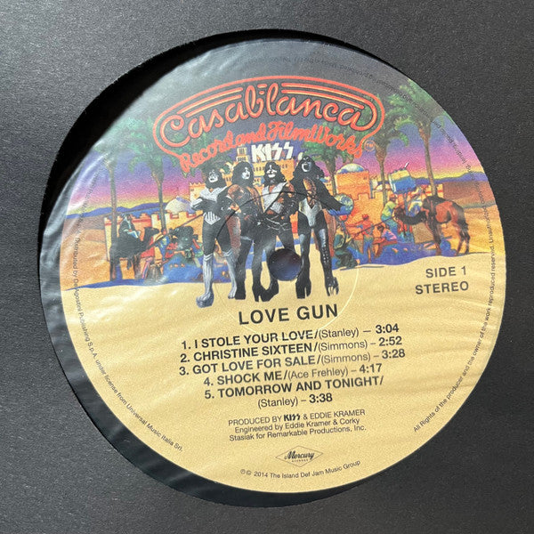 Kiss - Love Gun (UNOFFICIAL VINYL) | Near Mint (NM or M-) Excellent+ (EX+)-