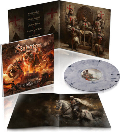 Sabaton - Legends [Templars Edition] [IEX] (GLACIAL MIST MARBLE VINYL) | Mint (M) Mint (M)-