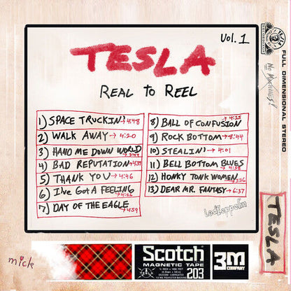 TESLA - (PRESALE 9/4/26) REAL TO REEL VOL 1 (VINYL) | Mint (M) Mint (M)-