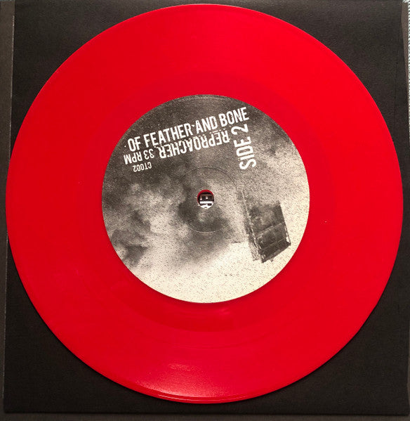 Of Feather And Bone / Reproacher Split (RED VINYL 7") | Mint (M) Mint (M)-