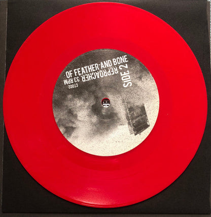 Of Feather And Bone / Reproacher Split (RED VINYL 7") | Mint (M) Mint (M)-
