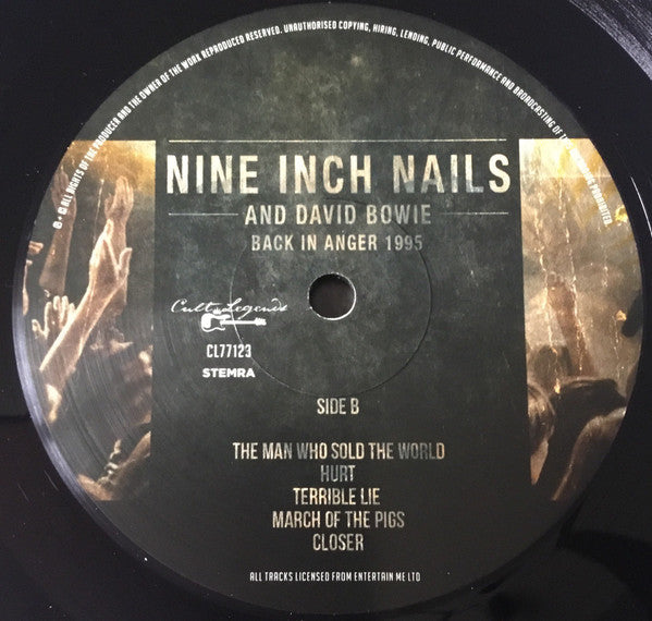 Nine Inch Nails - Back In Anger 1995 | Mint (M) Mint (M)-