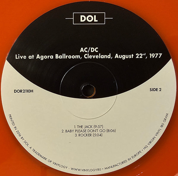 Live At Agora Ballroom, Cleveland, August 22, 1977 | Mint (M) Mint (M)-