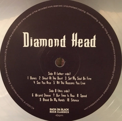 Diamond Head (CLEAR & 7" VINYL) | Mint (M) Mint (M)-