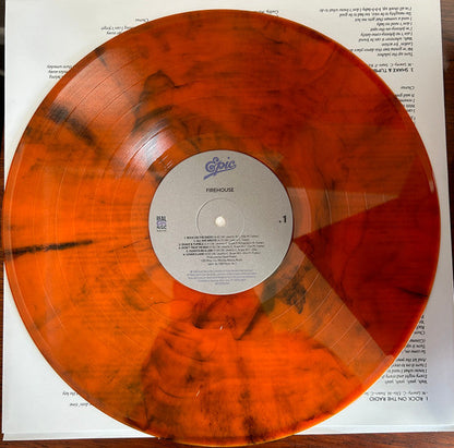 Firehouse - Firehouse (SMOKE & FIRE VINYL)*CREASED* | Mint (M) Excellent (EX)-