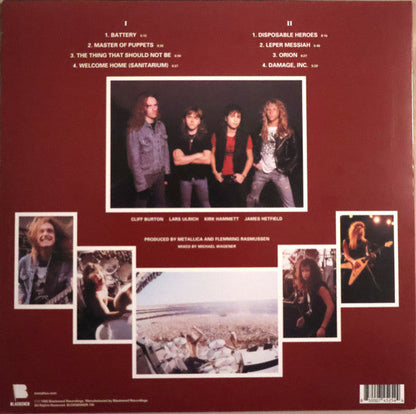 Master Of Puppets (RED BRICK VINYL) |-