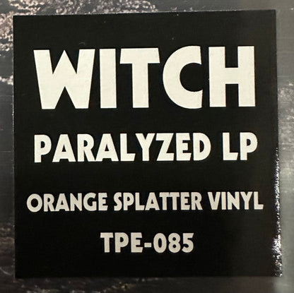 Witch - Paralyzed (ORANGE SPLATTER VINYL) | Mint (M) Mint (M)-
