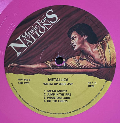 Metallica - Metal Up Your Ass (COLOR VINYL) | Mint (M) Mint (M)-