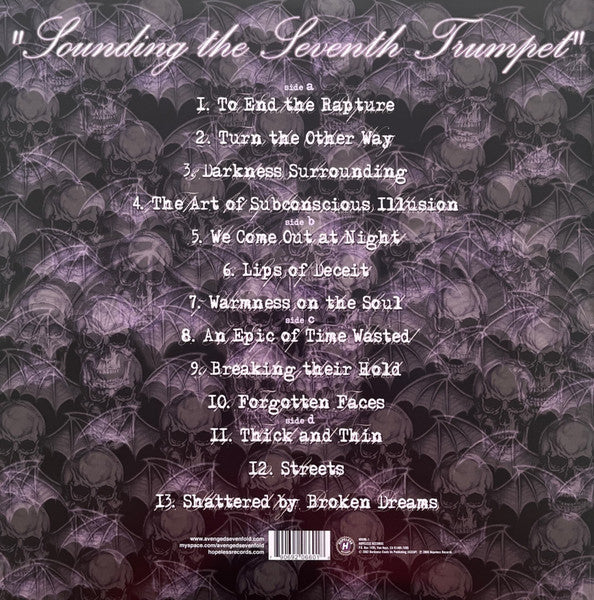 Sounding The Seventh Trumpet *TOP SEAM SPLITS* (PURPLE VINYL) | Mint (M) Excellent (EX)-
