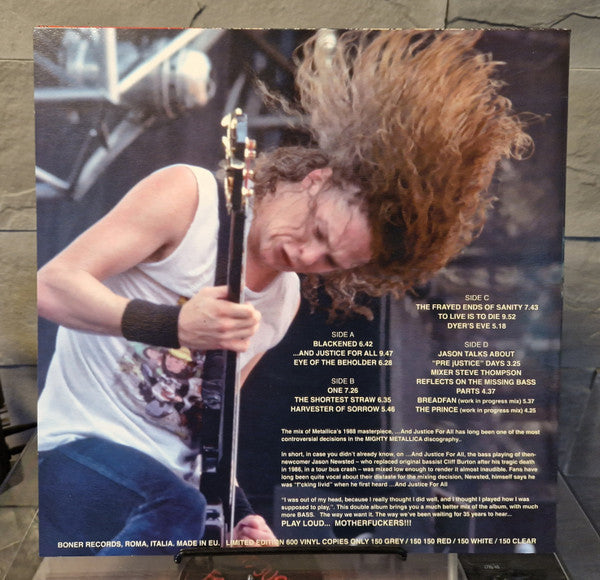 …And Justice For Jason (2xCOLOR VINYL) | Mint (M) Mint (M)-