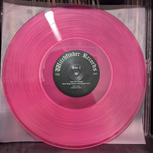 Black Magic Rituals & Perversions Vol.1 (PINK VINYL)(SPLIT SEAM) | Mint (M) Very Good Plus (VG+)-