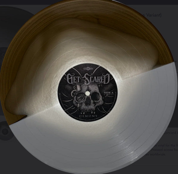 Get Scared - Demons (BROWN AND BLACK SPLIT VINYL) | Mint (M) Mint (M)-