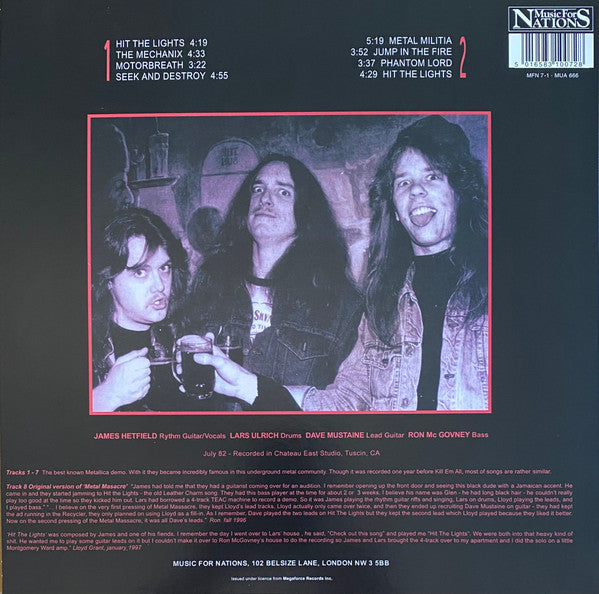 Metallica - Metal Up Your Ass (COLOR VINYL) | Mint (M) Mint (M)-