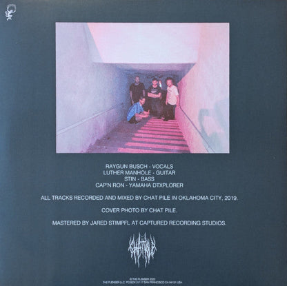 Chat Pile - This Dungeon Earth / Remove Your Skin Please (TRANSPARENT SEA BLUE VINYL) | Mint (M) Mint (M)-