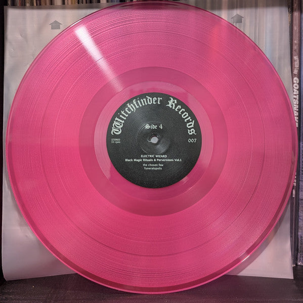 Black Magic Rituals & Perversions Vol.1 (PINK VINYL)(SPLIT SEAM) | Mint (M) Very Good Plus (VG+)-