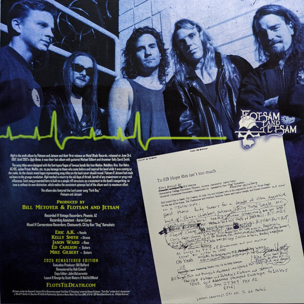 Flotsam And Jetsam - High (RSD 2025)(COLOR VINYL) | Mint (M) Mint (M)-