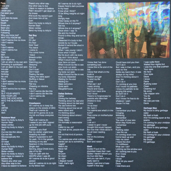Chat Pile - This Dungeon Earth / Remove Your Skin Please (TRANSPARENT SEA BLUE VINYL) | Mint (M) Mint (M)-