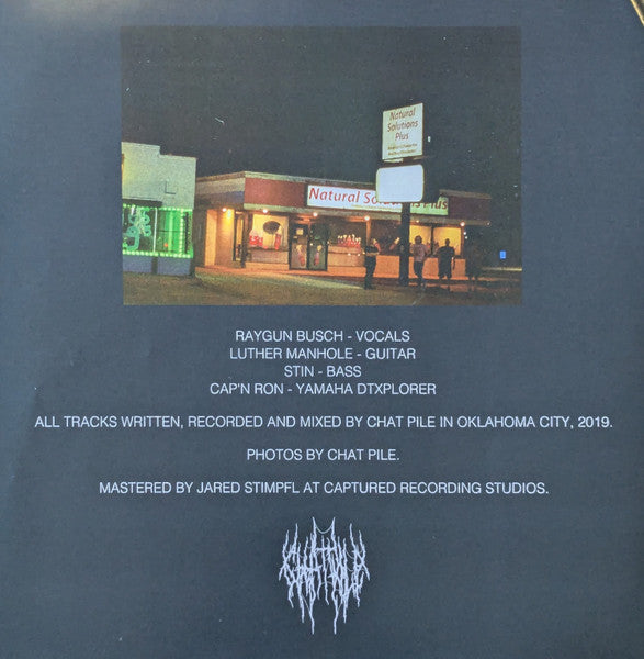 Chat Pile - This Dungeon Earth / Remove Your Skin Please (TRANSPARENT SEA BLUE VINYL) | Mint (M) Mint (M)-