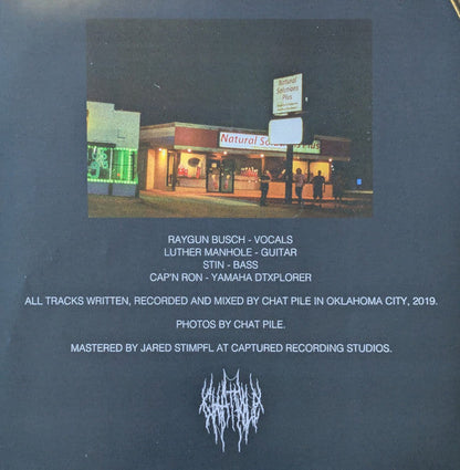 Chat Pile - This Dungeon Earth / Remove Your Skin Please (TRANSPARENT SEA BLUE VINYL) | Mint (M) Mint (M)-