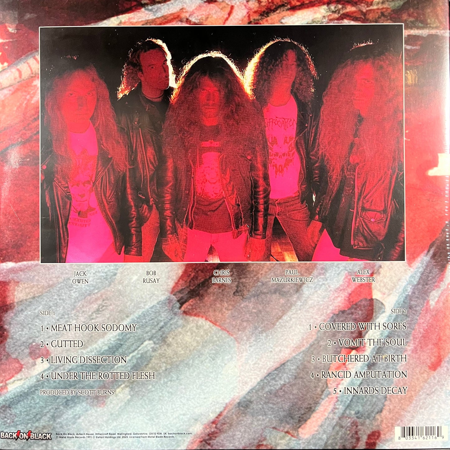 BUTCHERED AT BIRTH (WHITE W/ RED SPLATTER VINYL) | Mint (M) Mint (M)-